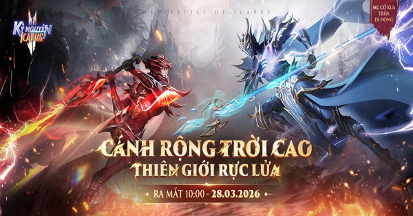 Kỷ Nguyên Icarus chính thức đánh thức giấc mơ, tái sinh MU nguyên bản và rực rỡ hơn ngay trên chiếc điện thoại thông minh của bạn.